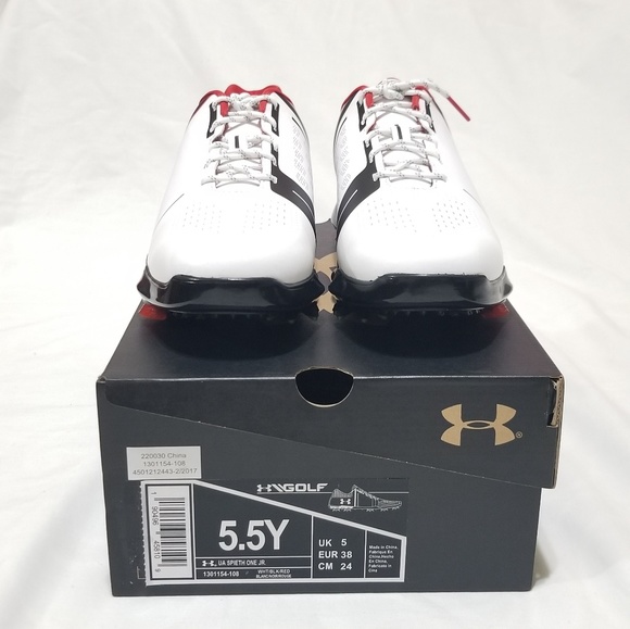 Under Armour UA Spieth One JR Golf Shoes - Picture 8 of 8